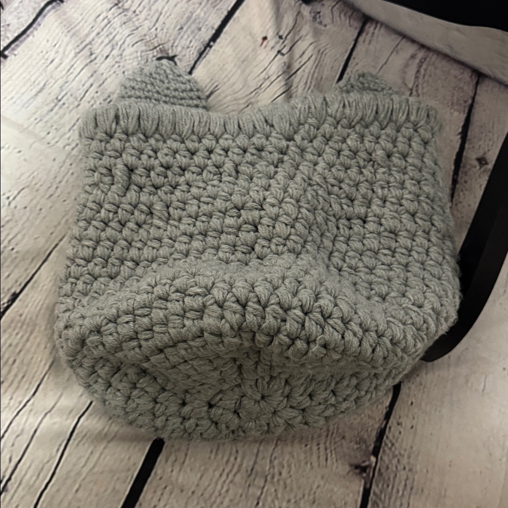Claraloo Gray Bear-Themed Kids Accessory Basket - Picture 4 of 10